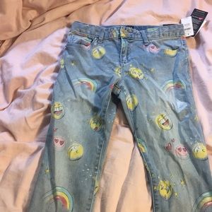Gap emoji jeans